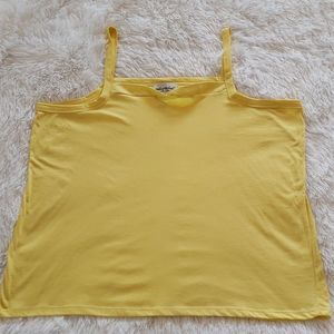Cami 🌞sunny yellow, by Anthony Richards. Women 3X. 50% OFF!
